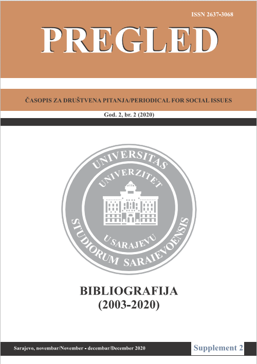 					View No. 2 (2020): Bibliografija (2003-2020): Supplement 2
				